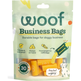Woof Poomergency Refill, Business Bags, 30-count