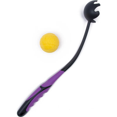 Frubba Throw Launcher Dog Toy with Smile Ball
