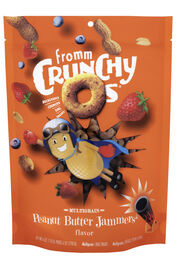 Fromm Crunchy O's Dog Treats, Peanut Butter Jammers, 6-oz