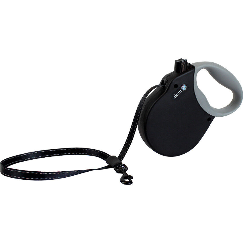 Mud Bay Buy Alcott Adventure Retractable Dog Leash Black Small for USD 21.99 MudBay
