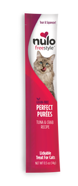 Nulo Freestyle Perfect Puree Wet Cat Food Treat, Tuna & Crab, 0.5-oz