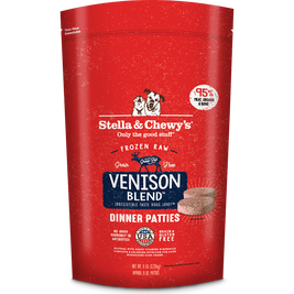 Stella & Chewy's Dinner Patties Raw Frozen Dog Food, Venison Blend