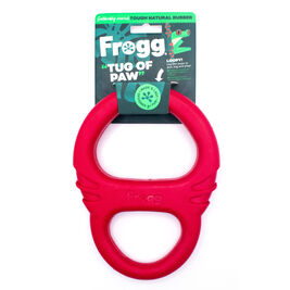 Frogg Rubber Dog Toy, Tug of Paw