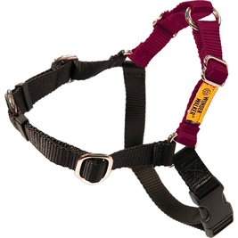 Dolan's Dog Doodads Wonder Walker Body Halter Dog Harness, Burgundy