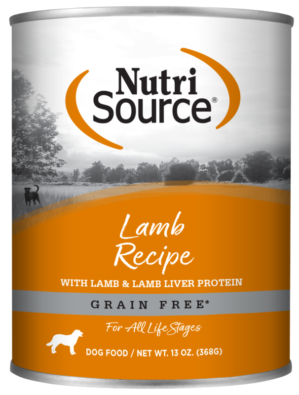 Mud Bay Buy NutriSource Grain Free Canned Dog Food Lamb 13 oz