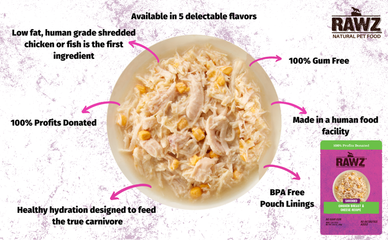 Mud Bay Buy Rawz Wet Cat Food Shredded Chicken Breast Egg