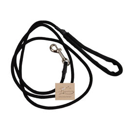 Serenity Pet Rope Dog Lead, Black, 6-ft
