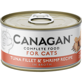 Canagan Grain-Free Canned Cat Food, Tuna & Shrimp
