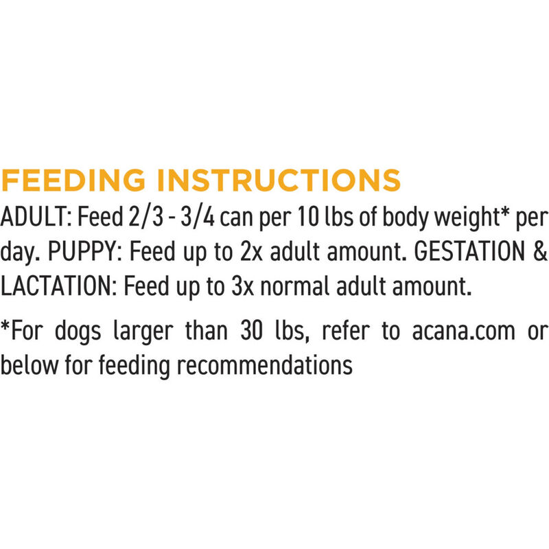 Acana Premium Chunks Canned Dog Food, Poultry Recipe in Bone Broth, 12.8-oz image number null