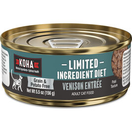 Koha Limited Ingredient Diet Pate Canned Cat Food, Venison