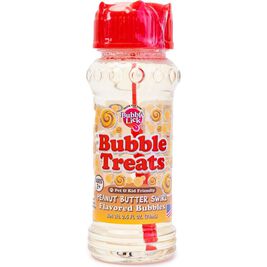 BubbleLick Flavored Dog Bubbles, Peanut Butter, 2.5-oz