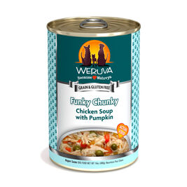 Weruva Classic Canned Dog Food, Funky Chunky, Chicken Soup & Pumpkin