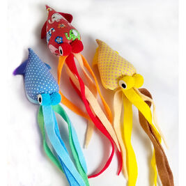 Goli Design Tenggo Squid Cat Toy, Assorted