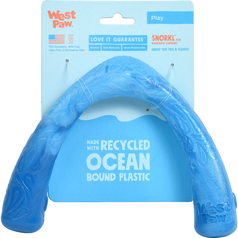West Paw Seaflex Dog Toy, Snorkl, Large image number null