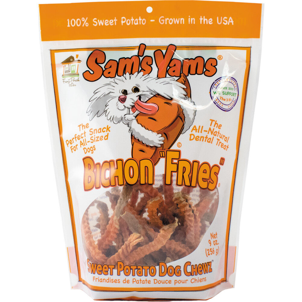 Mud Bay Buy Sam s Yams Sweet Potato Dog Treats Bichon Fries
