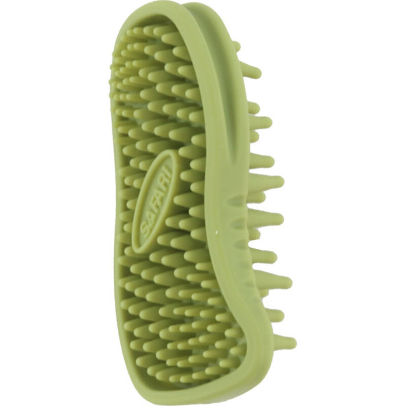 Safari Soft Tip Massager Rubber Cat Brush image number null