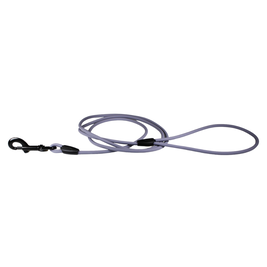 Ozark Dog Biothane Rope Dog Lead, Gray, 6-ft