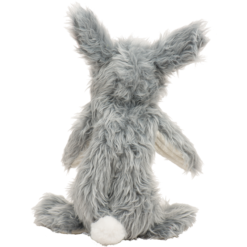 HuggleHounds X-Brace Dog Toy, Birch Bunny image number null