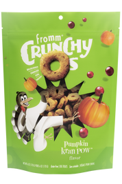 Fromm Crunchy Os Dog Treats, Pumpkin Kran POW, 6-oz