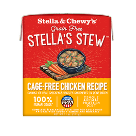 Stella & Chewy's Stella's Stew Wet Dog Food, Cage-Free Chicken, 11-oz