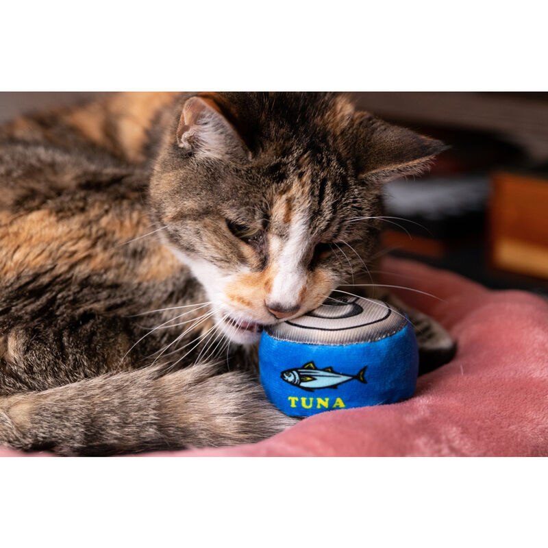 Huxley & Kent Kittybelles Can O Tuna Cat Toy image number null