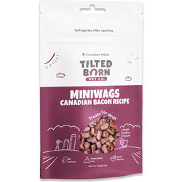 Tilted Barn Miniwags Dog Treats, Canadian Bacon, 3.5-oz