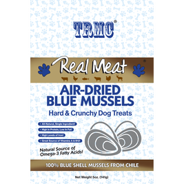 The Real Meat Company Air-Dried Dog Treats, Blue Mussels, 5-oz