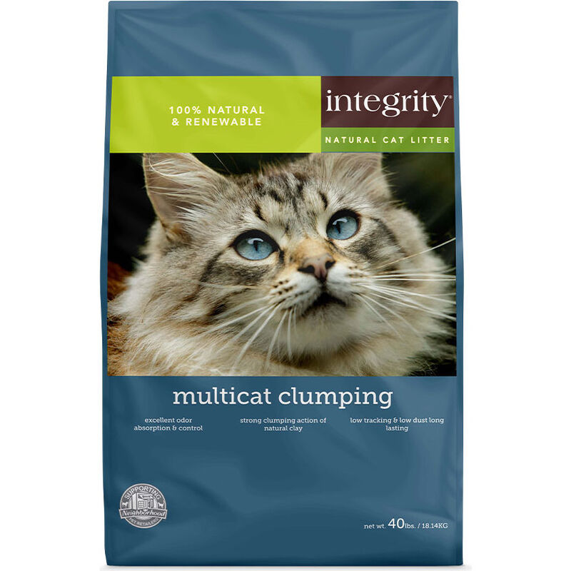 Mud Bay Buy Integrity Cat Litter, MultiCat Clumping, 40lb for USD