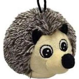 Petlou EZ Squeaky Dog Toy, Hedgehog, 4-in