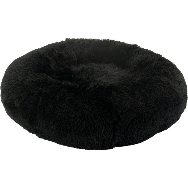 Arlee Pet Products Donut Dog Bed, Black, 30-in x 30-in x 8-in image number null