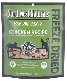 Northwest Naturals Raw Freeze-Dried Cat Food, Chicken