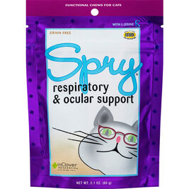 InClover Spry Respiratory & Ocular Support Soft Chews Cat Supplement, 2.1-oz