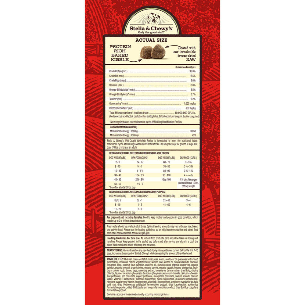 Stella and chewy's dog feeding guidelines hotsell