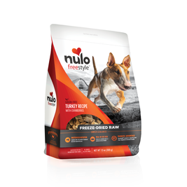 Nulo Freestyle Grain-Free Freeze-Dried Raw Dog Food, Turkey & Cranberries