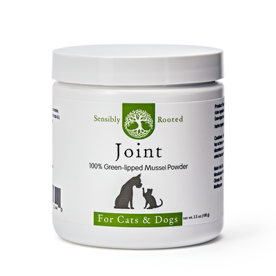 Mud Bay Sensibly Rooted Pet Supplement, Joints, Green Lipped Mussel, Powder, 100-g