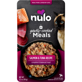 Nulo Gently Cooked Wet Cat Food, Salmon & Tuna, 3.5-z