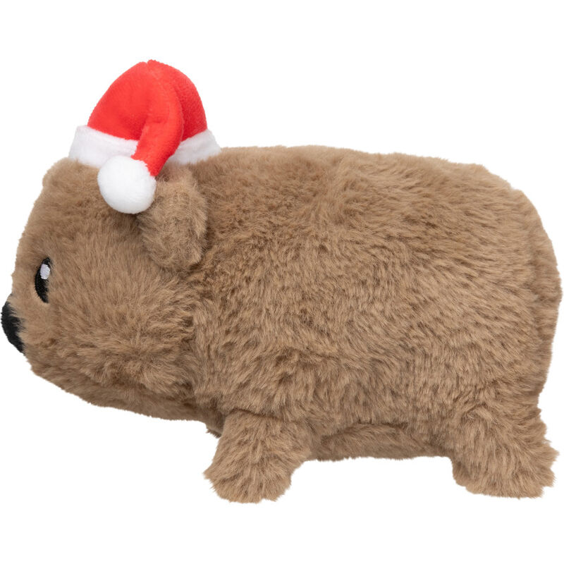 FuzzYard Holiday Dog Toy, Wallace Wombat, Small image number null