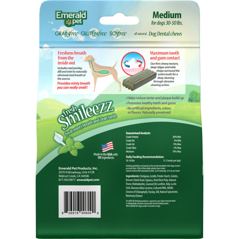 Emerald pet canine dental treats hotsell