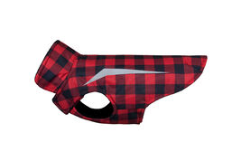 RC Pets Shasta Dog Coat, Red Buffalo Plaid