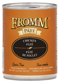 Fromm Pate Canned Dog Food, Chicken, 12.2-oz