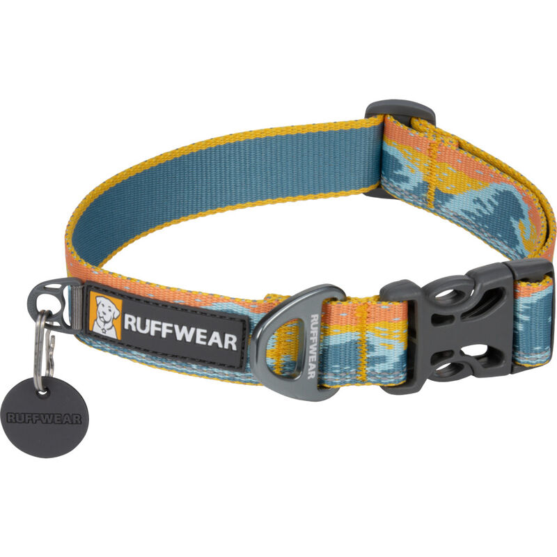 Ruffwear Crag Reflective Dog Collar, Rising Wave image number null