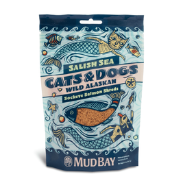 Mud Bay Salish Sea Sockeye Salmon Crumbles Cat Treats, 5-oz