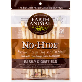 Earth Animal No-Hide Stix Dog Treat, Venison