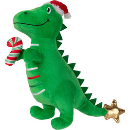 Fringe Pet Studios Holiday Dog Toy, Rex-Mas Is Here