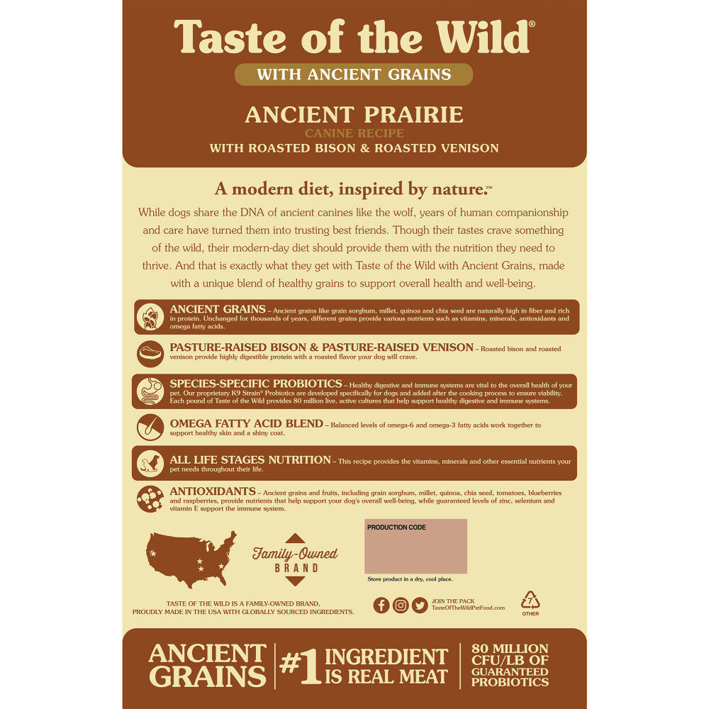 Mud Bay Buy Taste of the Wild Ancient Grains Dry Dog Food