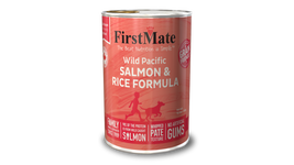 FirstMate Grain Friendly Canned Dog Food, Salmon & Rice