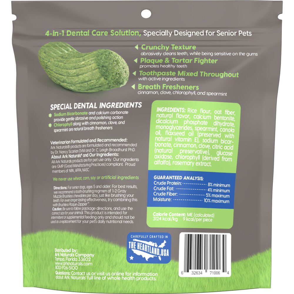 Gray muzzle 2025 brushless toothpaste