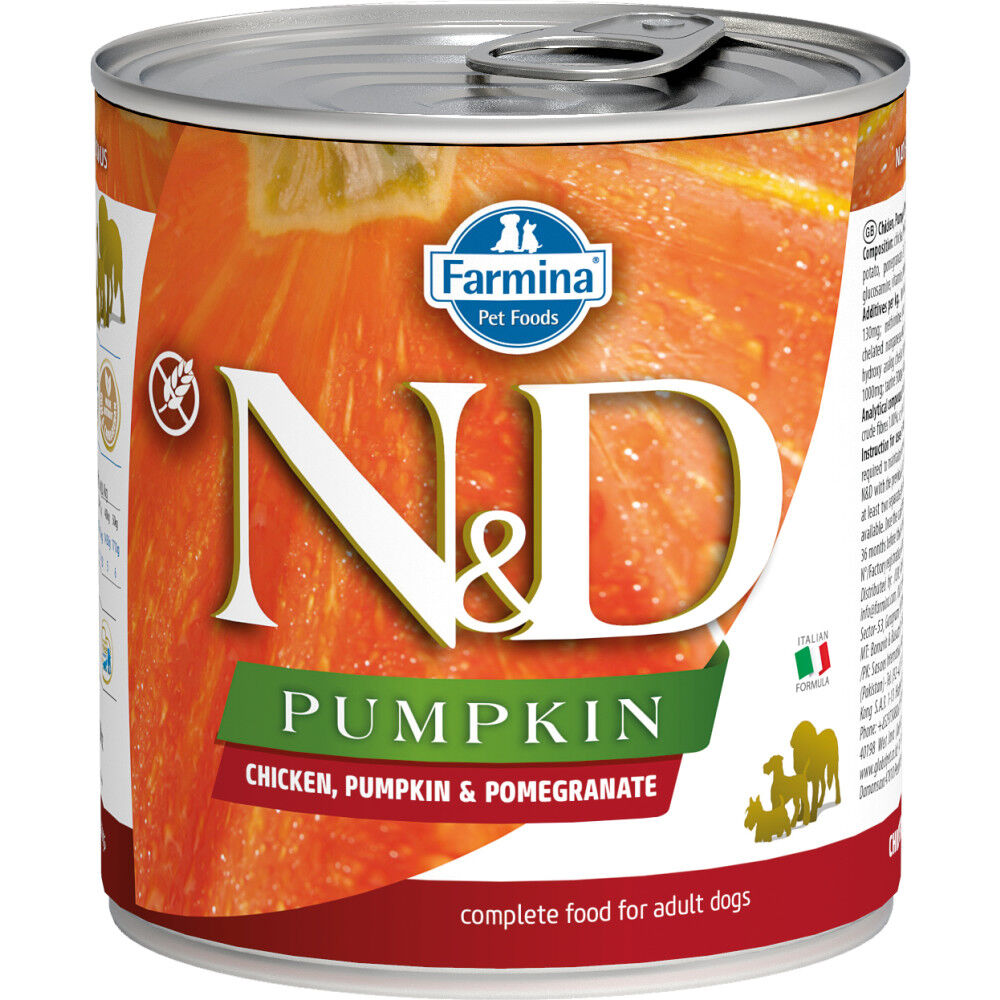 Chicken and pumpkin dog food discount