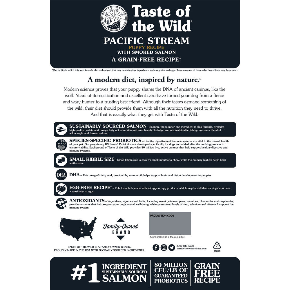 Mud Bay Buy Taste of the Wild Grain Free Dry Dog Food Puppy