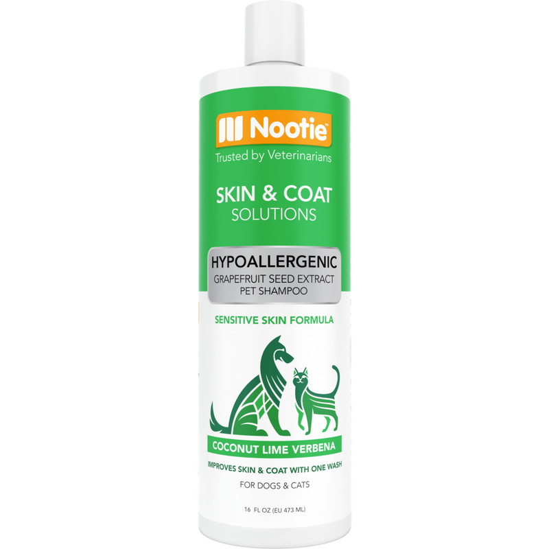 Nootie Dermatology Solutions Hypoallergenic Shampoo, Coconut Lime Verbena, 16-oz image number null